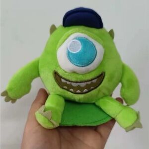 Disney Inspired Monsters Inc. Mike Wazowski Plush Shoulder Pal Magnetic New